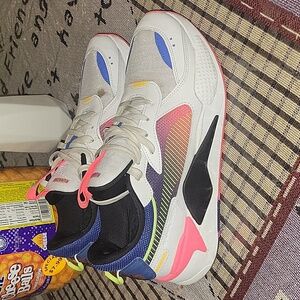 Puma RS-X SUNSET 2 Men US Size 12 Sneakers Shoes White 389982-01, used